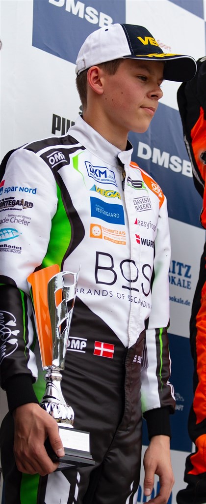 Bastian Buus til en afdeling af det Tyske Mesterskab i 2019, hvor han sluttede som nr. 4.